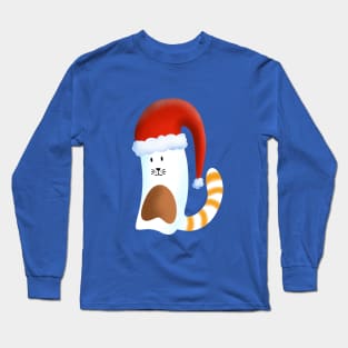 Cat Christmas  , Christmas funny gnomes Cute Merry Christmas Gift Sticker celebration  concept Long Sleeve T-Shirt